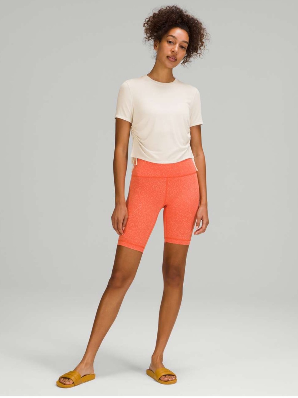 Lululemon Side Cinch Ribbed T-Shirt